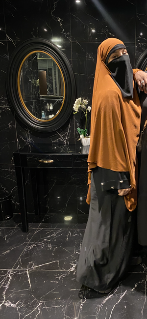 MAXI KHIMAR HAYYA X-TRA  2 LAYERS+NIQAB OPTION