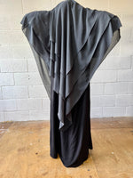 KHIMAR CHIFFON LAYERS PRINCESS (all sizes and shades)