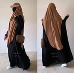 AL MASTURAH OPENED SIDES KHIMAR (3 lengths / all colours )
