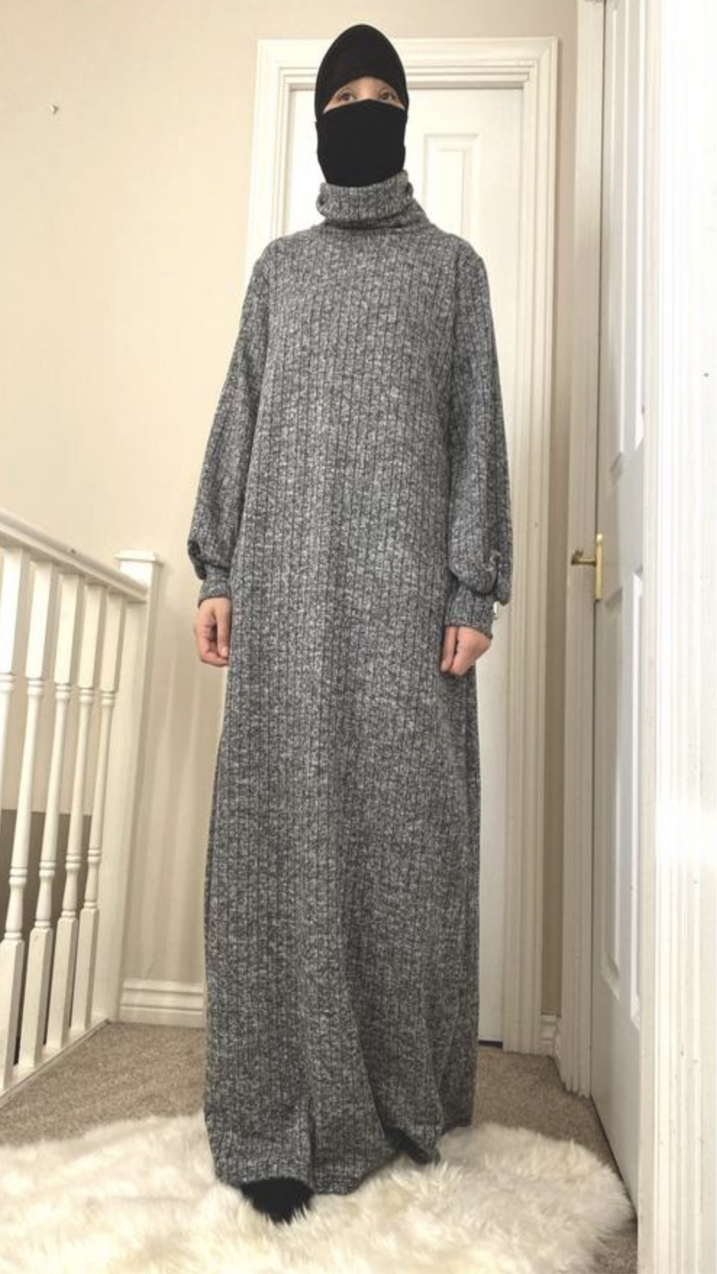 ABAYA DAFA TURTLE NECK KNIT (all colours )