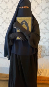 NEW MAXI NIQAB SUTRA MEKKA (all colours )