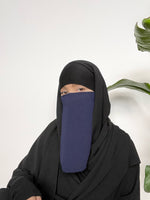 NEW KHAYRA HALF NIQAB ONLY (2 sizes) All colours