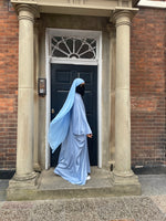 SET EMPORIA DELUXE KAFTAN ZIPP + HIJAB (all colours & sizes)
