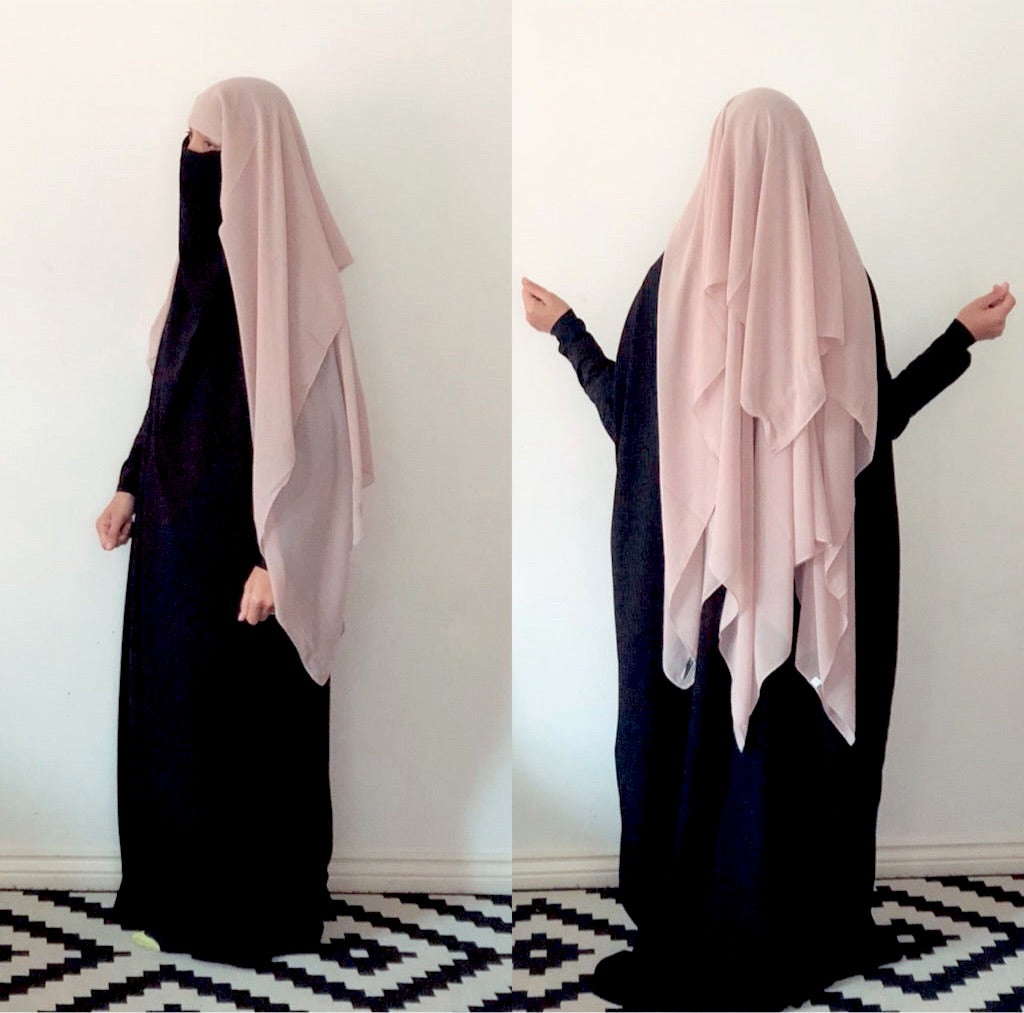 THE MADINA KHIMARY 2 LAYERS CLASSIC