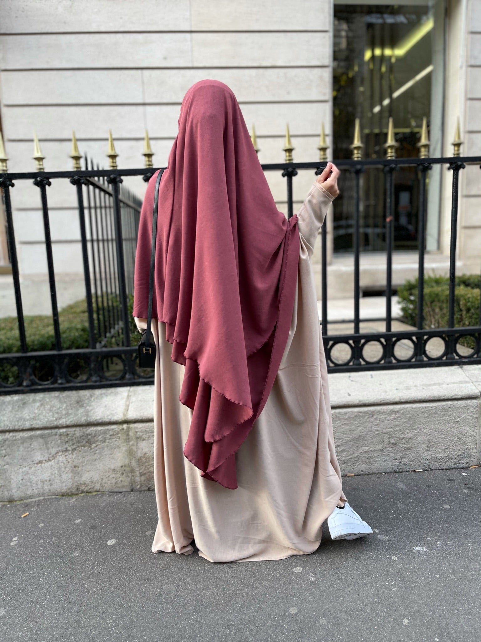 MAXI KHIMAR HAYYA X-TRA  2 LAYERS+NIQAB OPTION