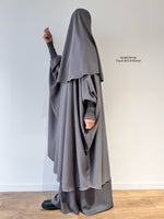 NEW SET MAKKAH DELUX top frilly sleeves + skirt   (all colours )