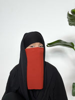 NEW KHAYRA HALF NIQAB ONLY (2 sizes) All colours