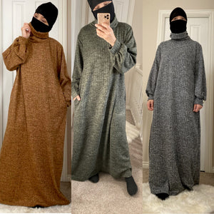 ABAYA DAFA TURTLE NECK KNIT (all colours )