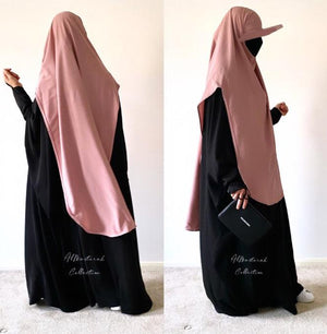 AL MASTURAH OPENED SIDES KHIMAR (3 lengths / all colours )