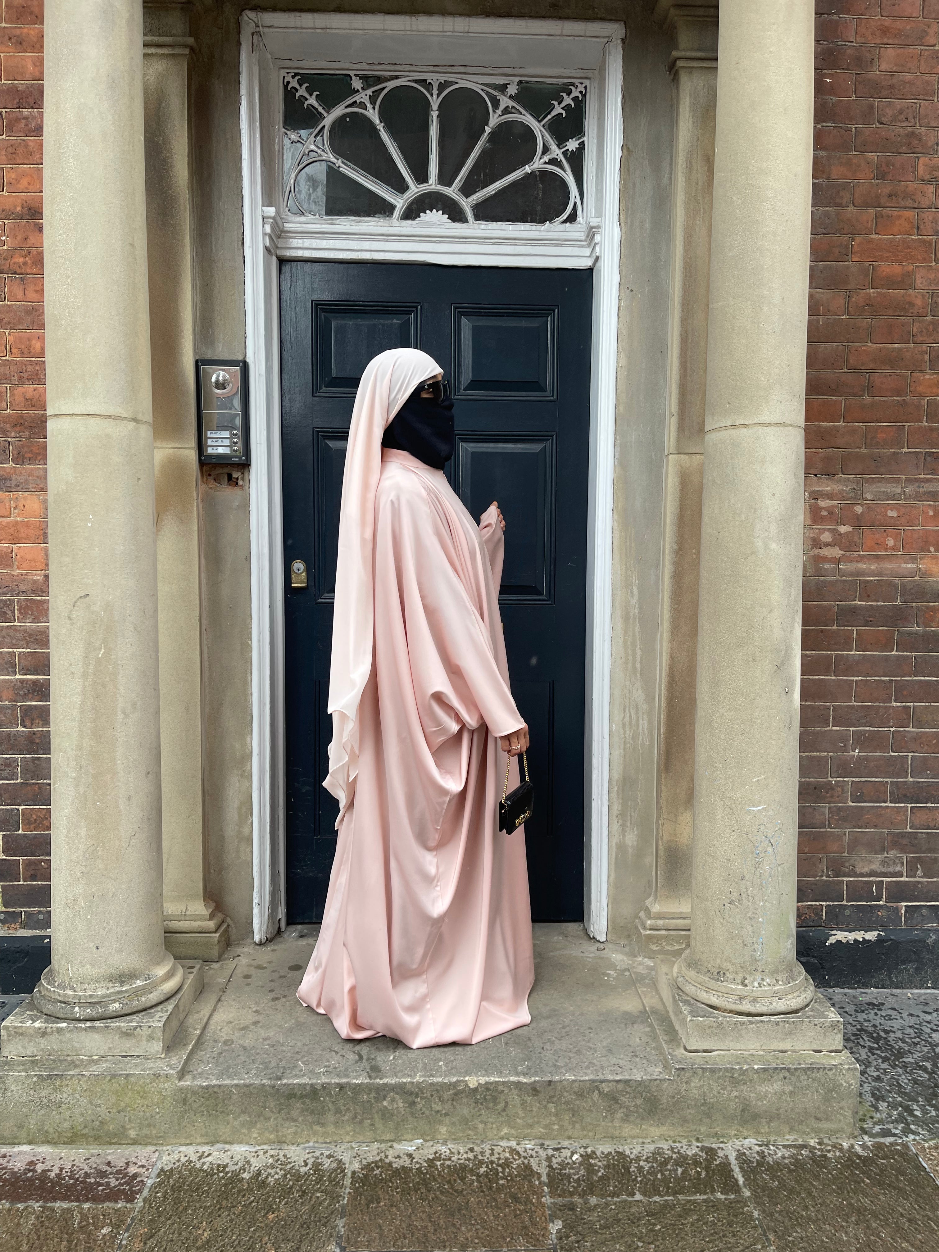 SET EMPORIA DELUXE KAFTAN ZIPP + HIJAB (all colours & sizes)