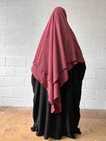 MAXI KHIMAR HAYYA X-TRA  2 LAYERS+NIQAB OPTION