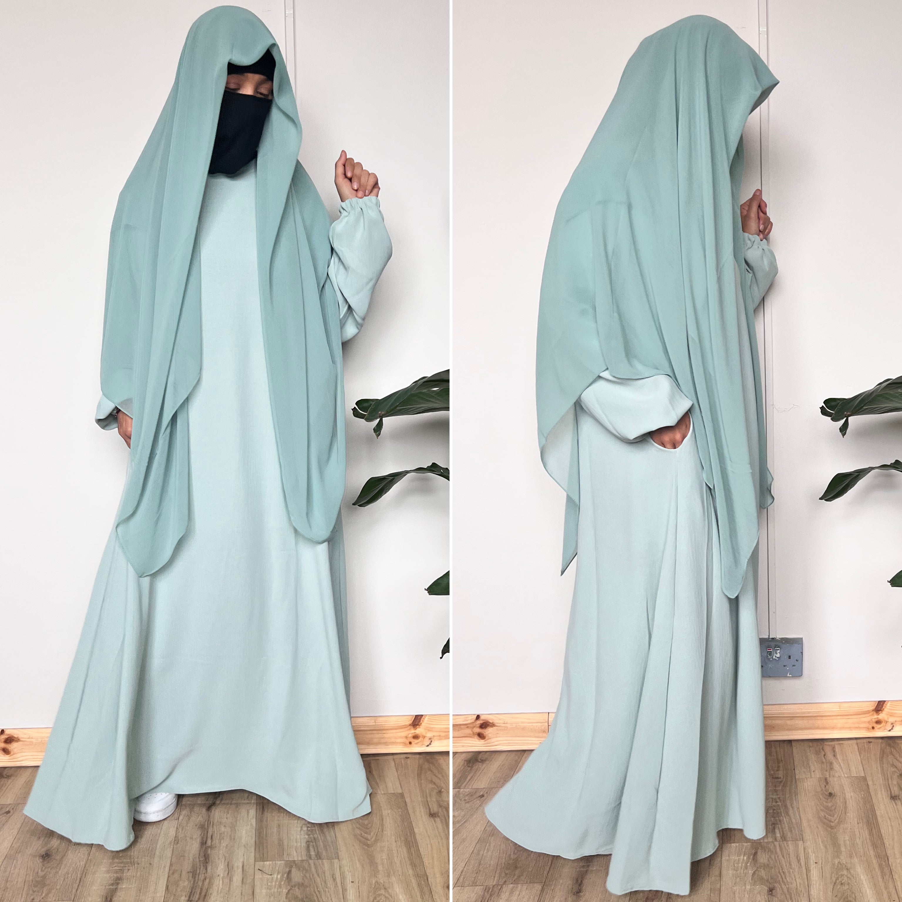 THE ABAYA HAYYA POCKET SIMPLICITY (All colours )