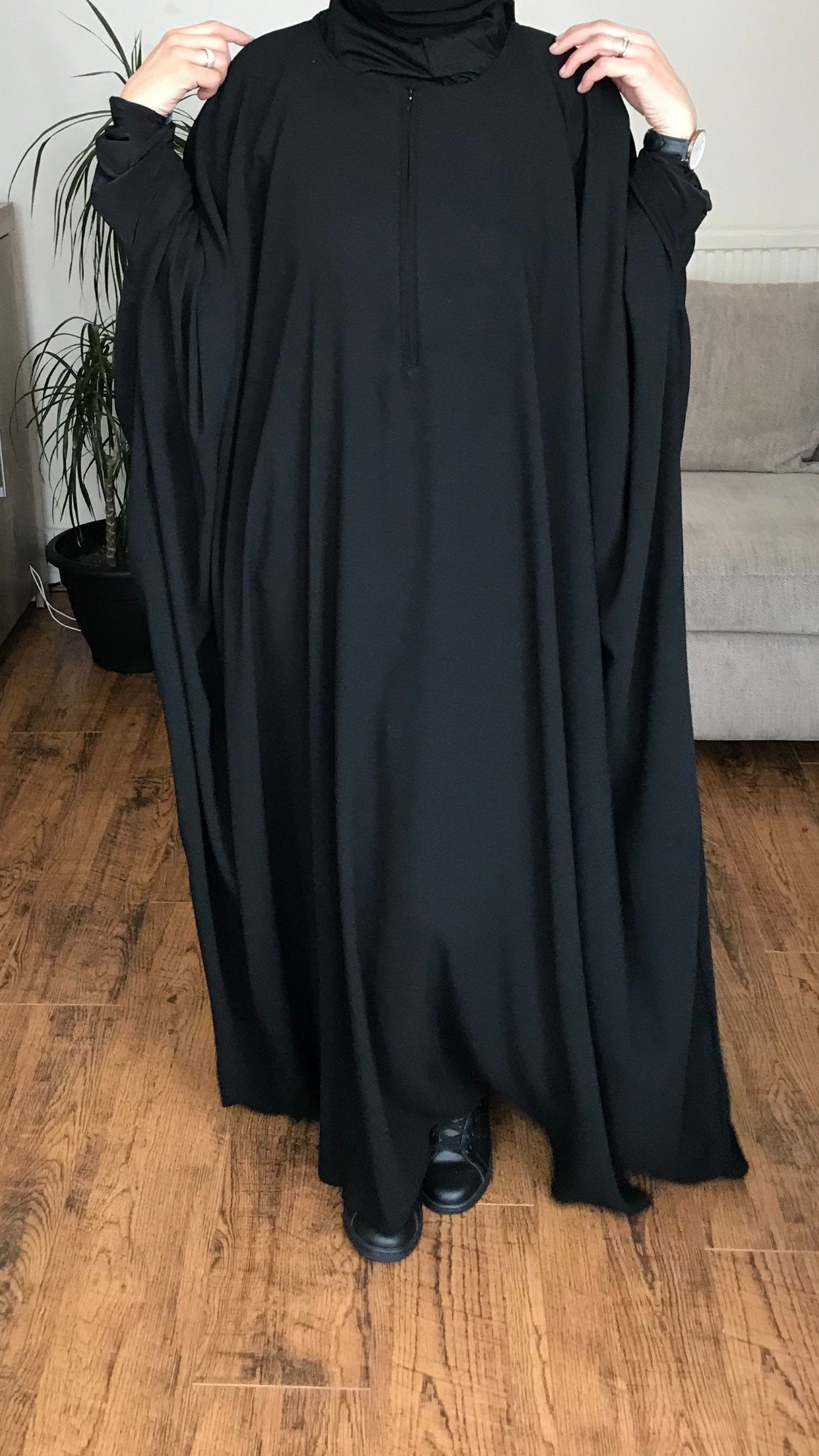 NEW AL MASTURAH ABAYA ZIPP( all colours)