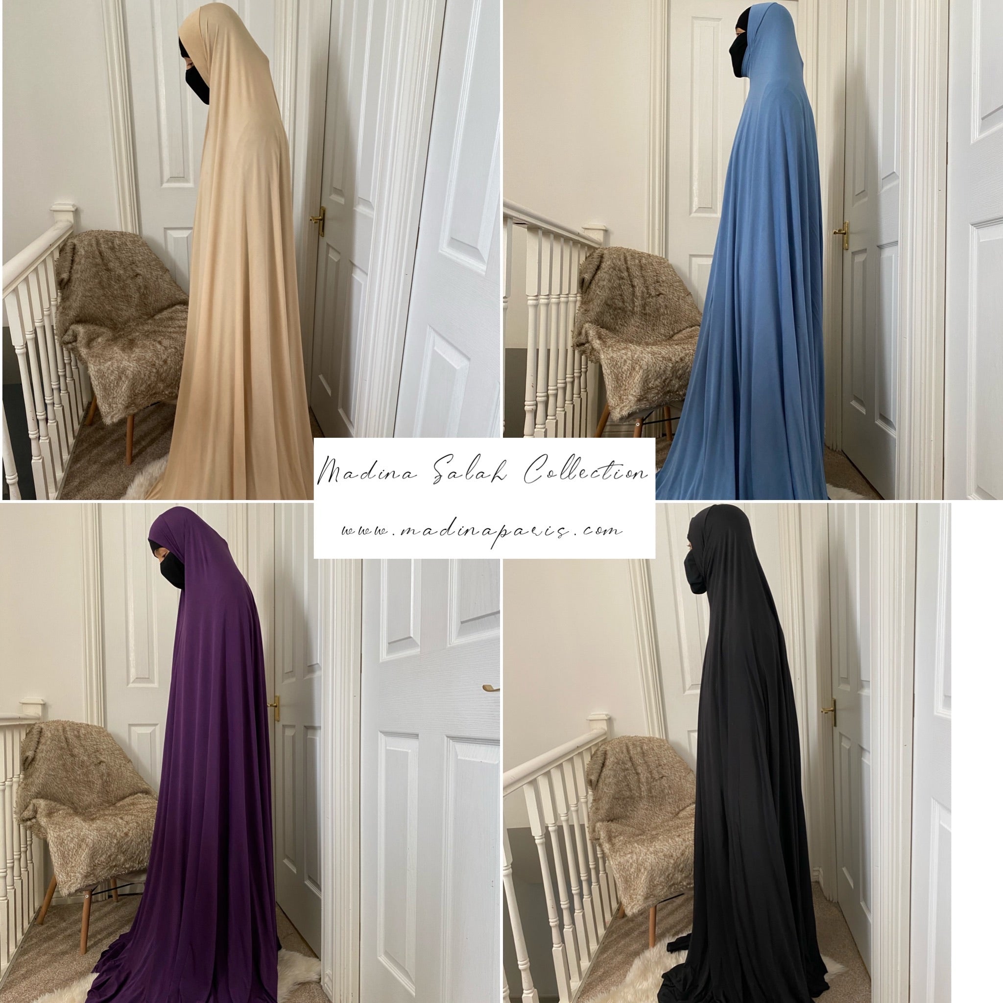 SAJIDA SALAT CLOAK  (all colours)