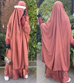 JILBAB AMANA 2 PIECES SERWAL BASIC (all colours)