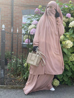 JILBAB AMANA 2 PIECES SERWAL BASIC (all colours)