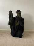 HALF NIQAB SUTRA (2 sizes )