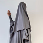 NEW SET MAKKAH DELUX top frilly sleeves + skirt   (all colours )