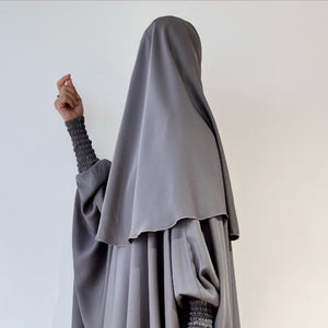 NEW SET MAKKAH DELUX top frilly sleeves + skirt   (all colours )