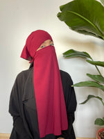 NEW KHAYRA 2 Pieces HEADBAND + NIQAB SET