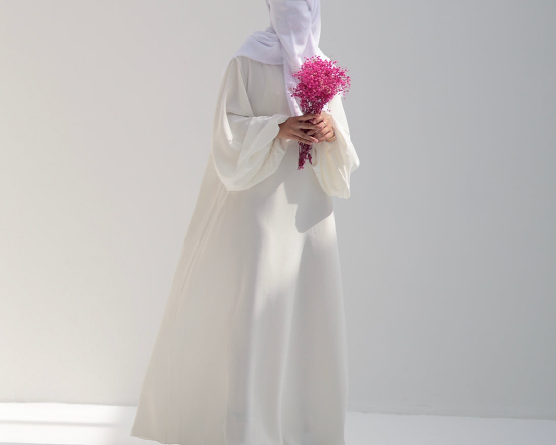 ANAQA DELUXE SET ABAYA + SKIRT / SAREE