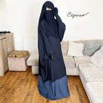 THE ABAYA ESPRESSO PREMIUM Burgundy (+black mitains)