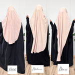 AL MASTURAH OPENED SIDES KHIMAR (3 lengths / all colours )