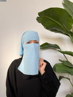 NEW KHAYRA 2 Pieces HEADBAND + NIQAB SET