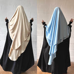MAXI KHIMAR HAYYA X-TRA  2 LAYERS+NIQAB OPTION