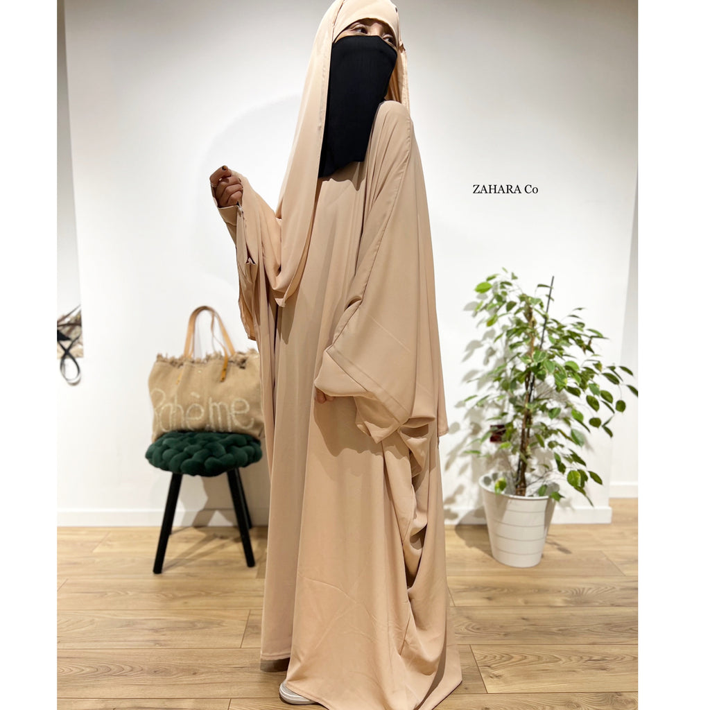 ZAHARA SET DELUX (Abaya + Hijab )/ All colours