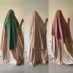 AL MASTURAH OPENED SIDES KHIMAR (3 lengths / all colours )