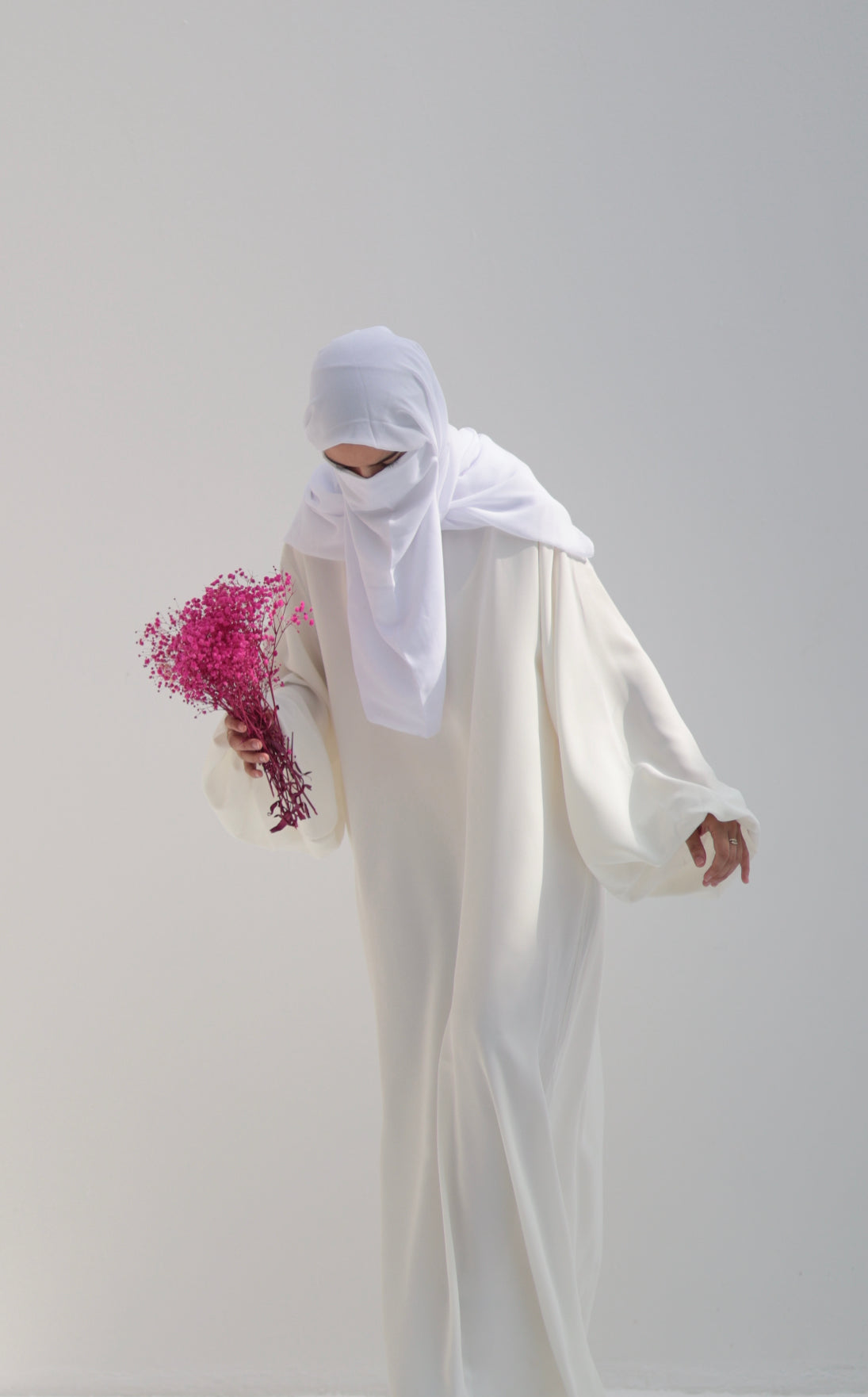 ANAQA DELUXE SET ABAYA + SKIRT / SAREE