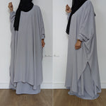 KHAYRA MAXI TOP/SKIRT SET (all colours)