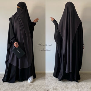 AL MASTURAH OPENED SIDES KHIMAR (3 lengths / all colours )