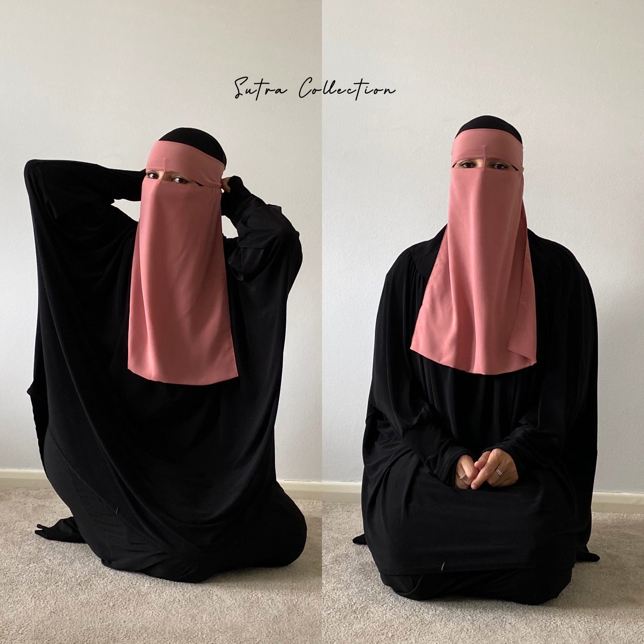 JEDDAH NIQAB SUTRA 1 LAYER 50CM (all colours)