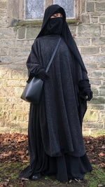 MAXI PONCHO/CAPE SHATTA KNIT All colours