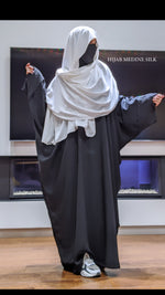 MADINA SILKY HIJAB DELUXE White