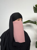 NEW KHAYRA HALF NIQAB ONLY (2 sizes) All colours