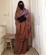 JILBAB 2 PIECES SET MUMMY & MATERNITY (all colours)