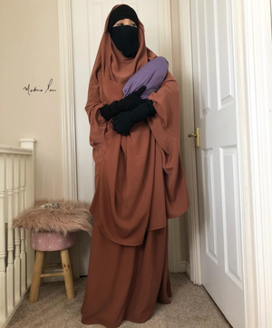 JILBAB 2 PIECES SET MUMMY & MATERNITY (all colours)