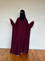 ABAYA JILBAB DELUX ZIP MUM (all colours)