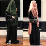 AL MASTURAH OPENED SIDES KHIMAR (3 lengths / all colours )