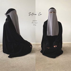 JEDDAH NIQAB SUTRA 1 LAYER 50CM (all colours)