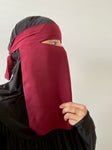 MINI JEDDAH SUTRA NIQAB ONE LAYER