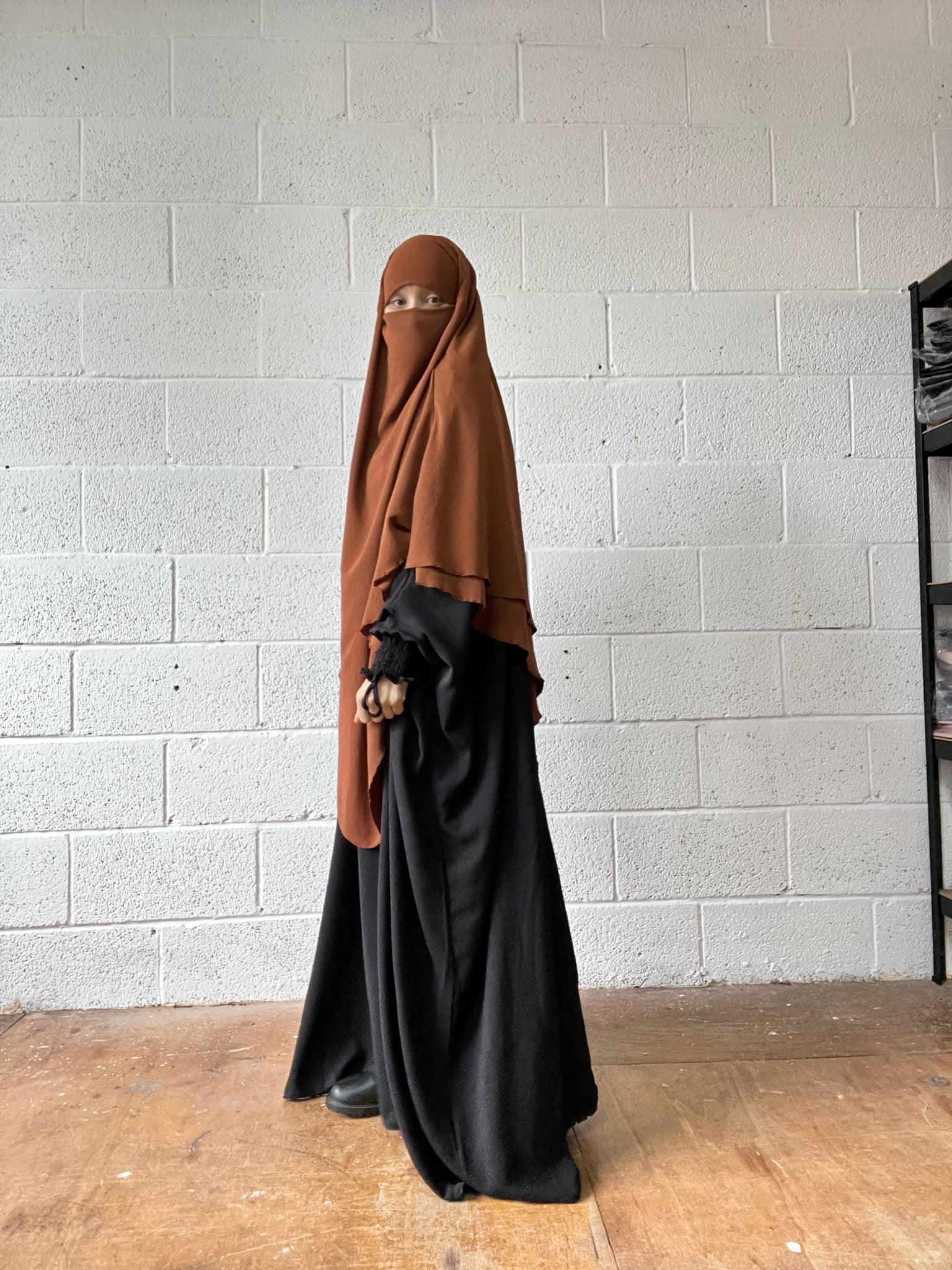 MAXI KHIMAR HAYYA X-TRA  2 LAYERS+NIQAB OPTION