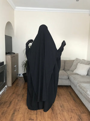 AL MASTURAH OPENED SIDES KHIMAR (3 lengths / all colours )