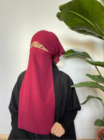 NEW KHAYRA 2 Pieces HEADBAND + NIQAB SET