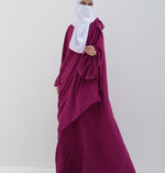 ANAQA DELUXE SET ABAYA + SKIRT / SAREE