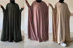 NEW AL MASTURAH ABAYA ZIPP( all colours)