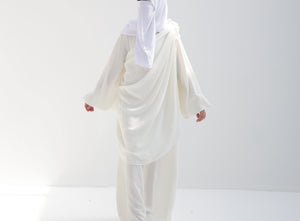 ANAQA DELUXE SET ABAYA + SKIRT / SAREE